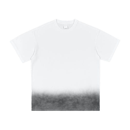 Bottom Sunfade Gradient Washed Vintage GOAT T-Shirt, Faded Streetwear Tee, Unisex Heavyweight T-Shirt, 250GSM Cotton Tee, Gradient Washed Shirt