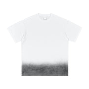 Bottom Sunfade Gradient Washed Vintage GOAT T-Shirt, Faded Streetwear Tee, Unisex Heavyweight T-Shirt, 250GSM Cotton Tee, Gradient Washed Shirt